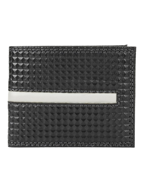 Vegan leather Urban minimalist card holder wallet for men Grey