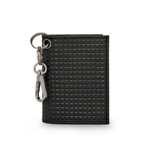 Urban Keychain Wallet With Card Holders & RFID Protection For Men & Women Black